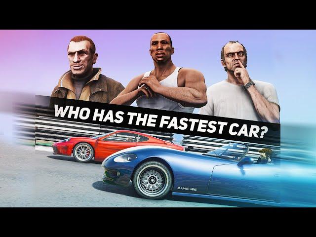 GTA: Which MAIN CHARACTER has the FASTEST CAR?