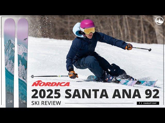 2025 Nordica Santa Ana 92 Women's Skis - Quick Ski Review with SkiEssentials.com