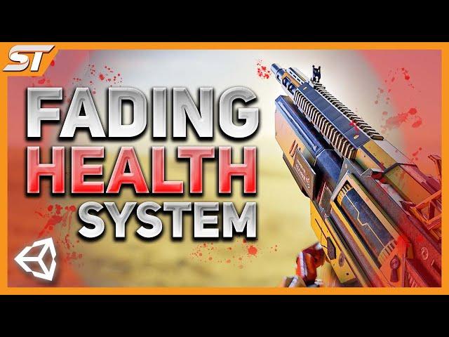 FPS Shooter FADING HEALTH System in Unity