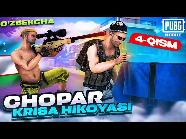 YANGI PUBG MOBILE PRIKOL / CHOPAR KRISA 4-QISM / O'ZBEK TILIDA SERIAL