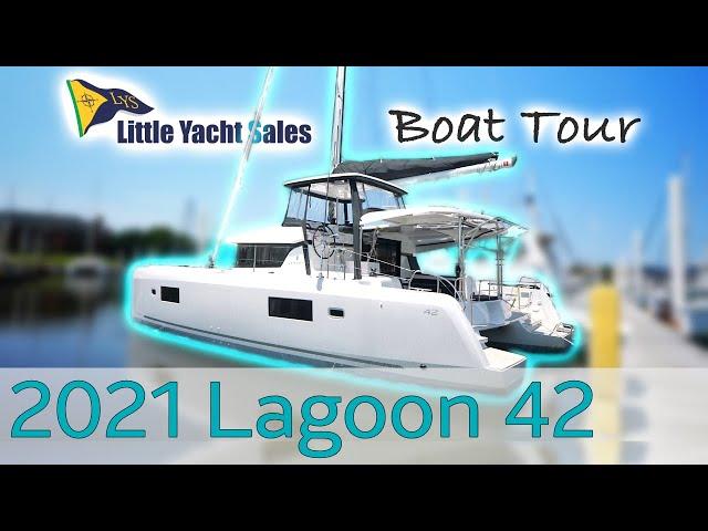 SOLD!!! 2021 Lagoon 42 Catamaran [BOAT TOUR] - Little Yacht Sales