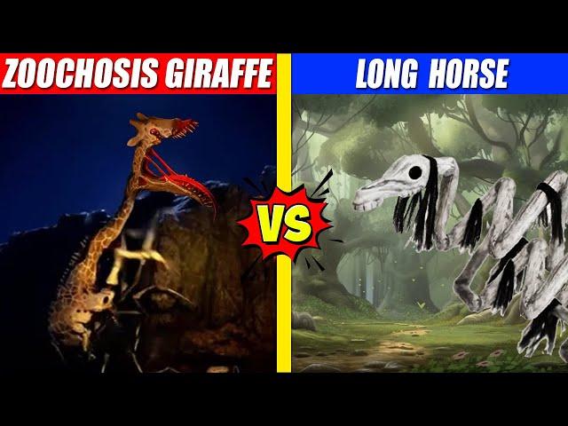 Zoochosis Giraffe vs Long Horse | SPORE