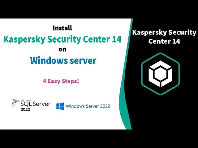 Install Kaspersky Security Center 14 on Windows Server (4 Easy Steps!)