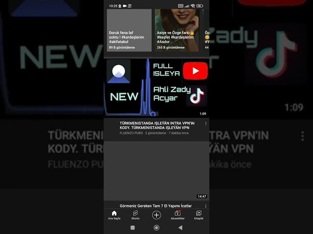 Türkmenistanda isleyan intra VPN kody