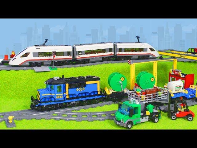 LEGO City Zug: Neue Eisenbahn mit Kran & Spielzeugautos für Kinder