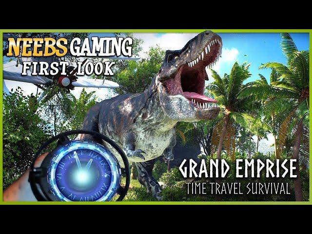 Dinosaurs and Time-Travel - a New Survival Game! @GrandEmprise