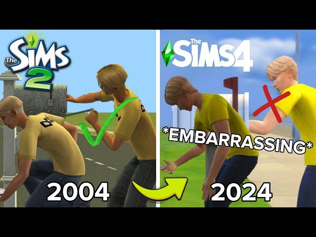 The Sims 2 Has BETTER ANIMATIONS Than The Sims 4