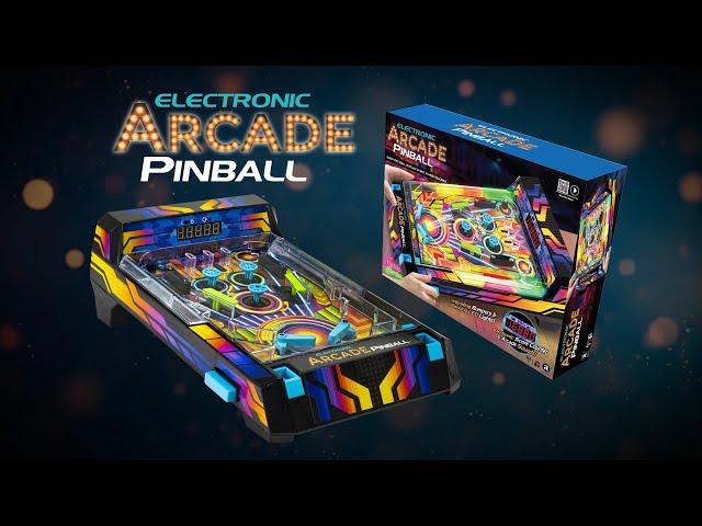 Electronic Arcade Pinball (GA2001) - Introduction (56 seconds, English)