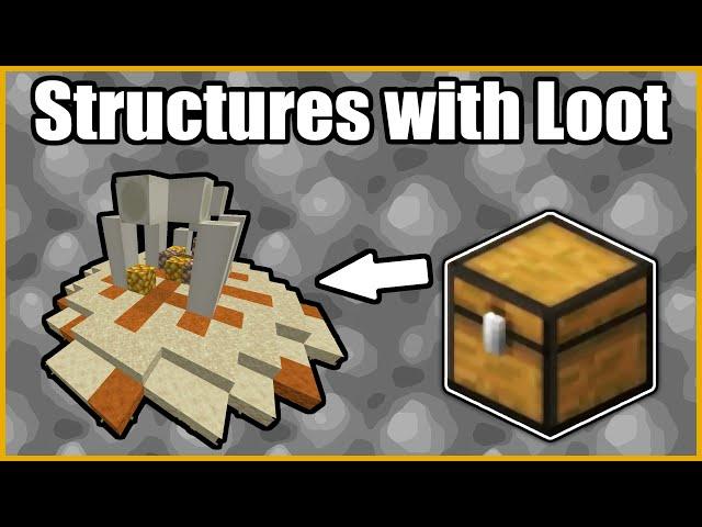 Structures with Loot Chests (Mcreator 2022.1)