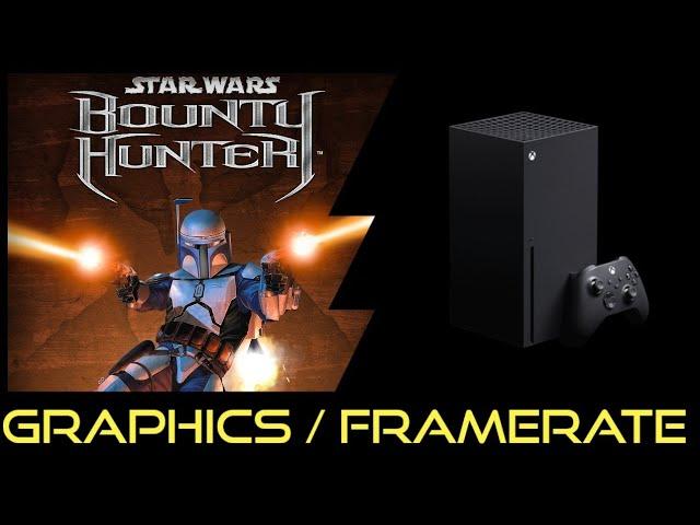 Xbox Series X | Star Wars Bounty Hunter Remaster | Graphics / Framerate / First Look