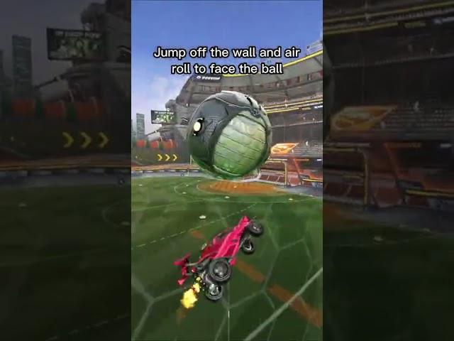 How to get your first flip reset #rocketleague #rl #rlhowto #rlclips
