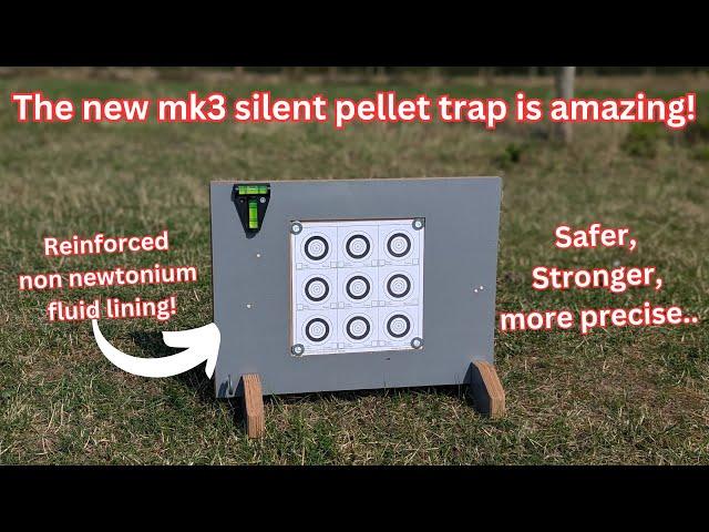 The best silent pellet trap gets upgraded even further... Safety and precision upgrades..