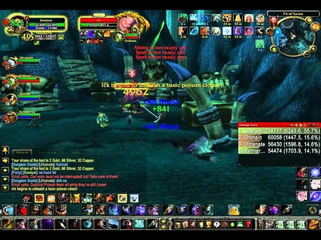 World of Warcraft 3.3.5 Survival Hunter PVE DPS