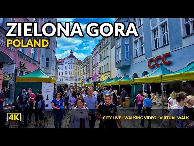 Vintage in Zielona Gora 2022  ️  Walking Tour - City Center  - Old Town