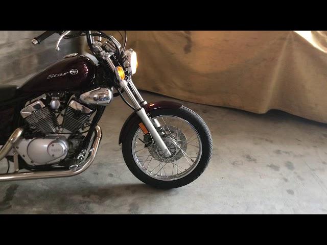 Yamaha V-Star 250 Open Pipes Sound