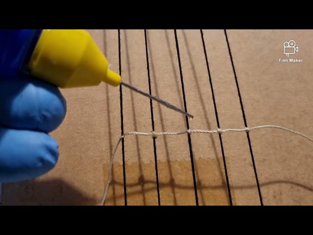 How to do ratlines using the clove hitch