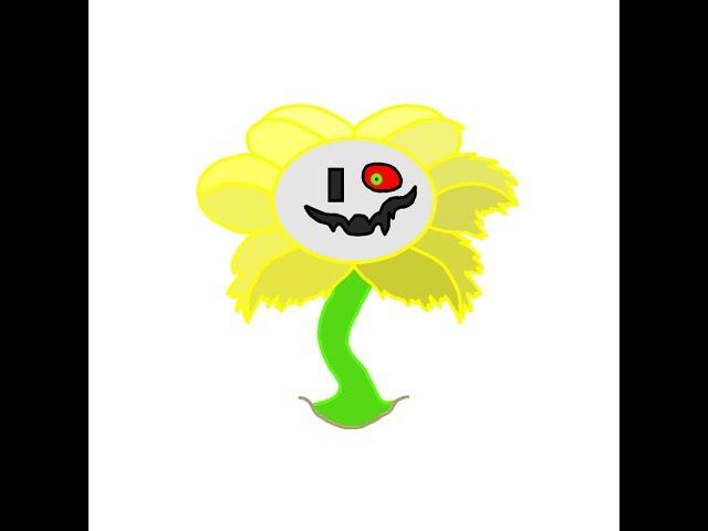 My drawing of Flowey the Flower