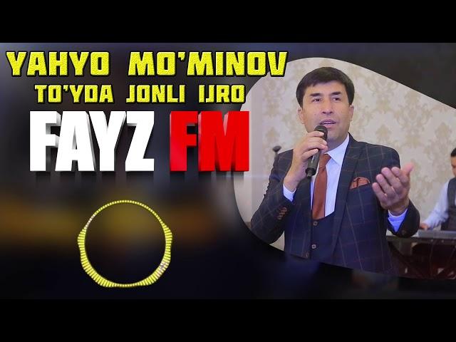 Yahyo Mo'minov to'yd ajonli ijro  Яхё муминов туйда жонли ижро #UydaQoling #ЯхёМўминов