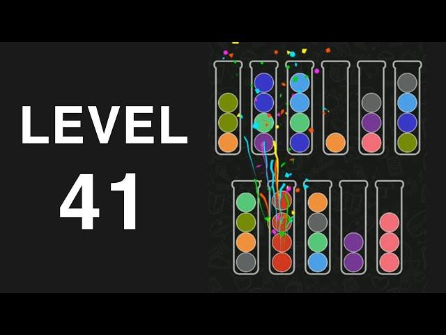 Ball Sort Puzzle - Level 41