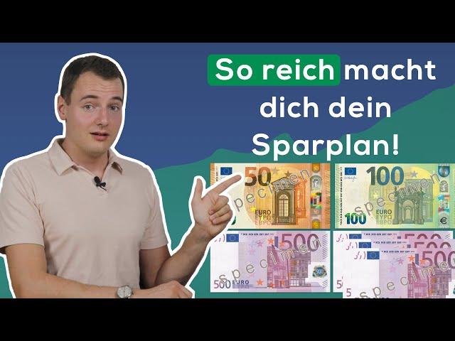 So viel Vermögen schafft dein Sparplan in 5 - 50 Jahren!