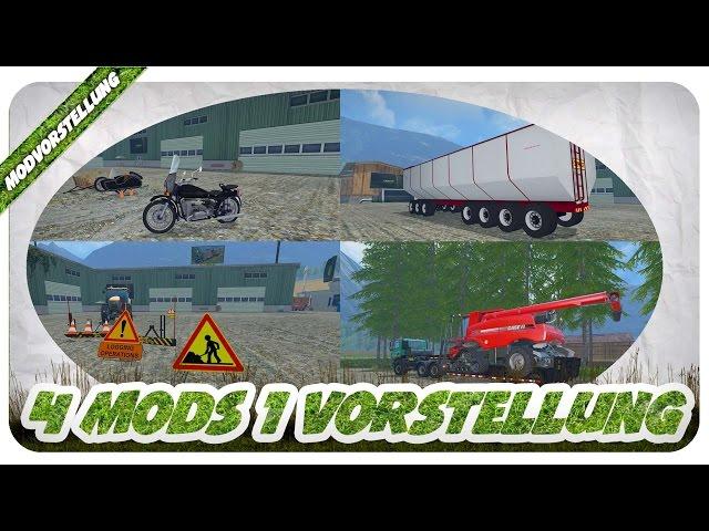 LS15 - 4 Mods 1 Video #001 | Modvorstellung LS15