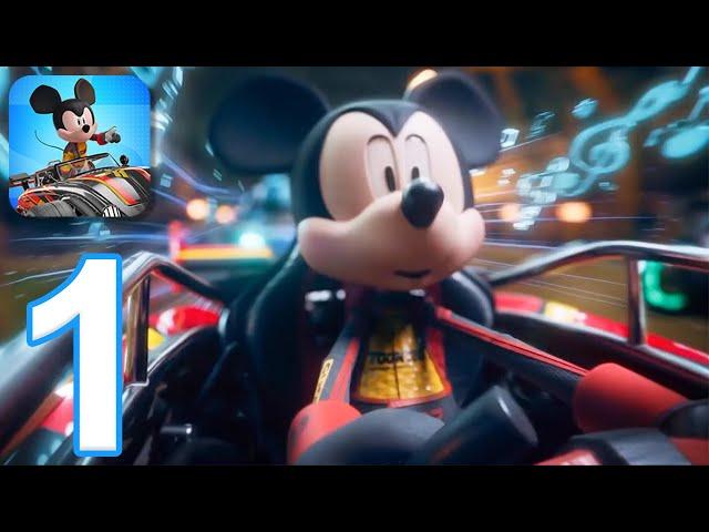 Disney Speedstorm Mobile - Gameplay Walkthrough Part 1 - Intro & Tutorial (iOS, Android)