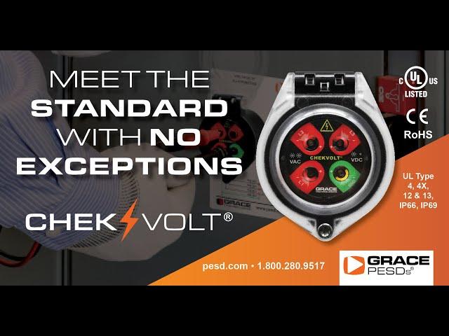 GracePESDs® | ChekVolt: Absence of Voltage Testing and Voltage Presence Indication