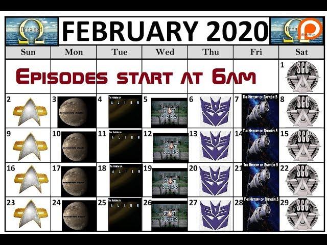 THIS FEBRUARY 2020 ON OMEGA ORDAINED