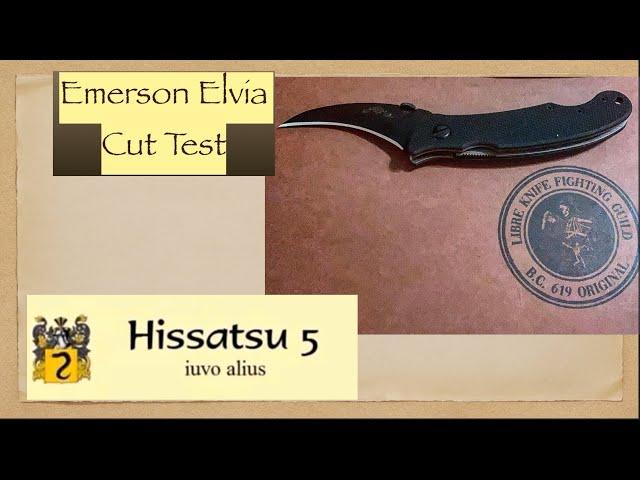 Wow ! Emerson Elvia Meat Cut Test