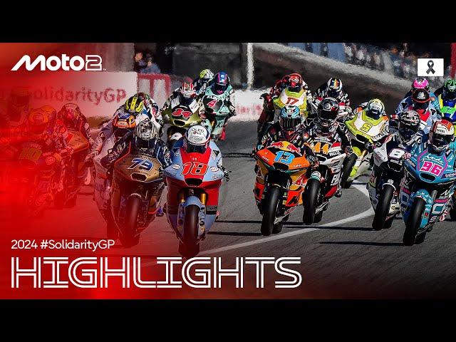 Moto2™ Race Highlights  | 2024 #SolidarityGP