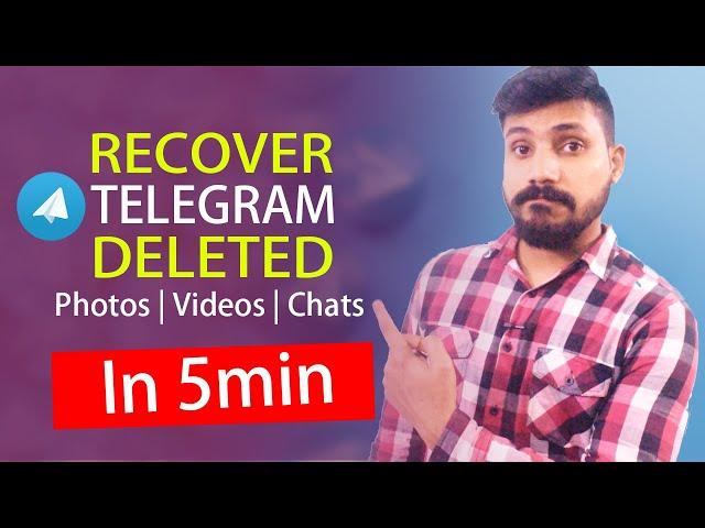 How to Recover Telegram Deleted Messages | Restore Chat History Without Backup Hindi Urdu 2021