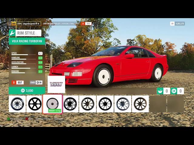 Forza Horizon 4 - Nissan 300ZX - 600HP Build