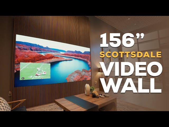 A Massive 156" LED Video Wall, Invisible Speaker Setup and $8m North Scottsdale Home: Beyond Audio