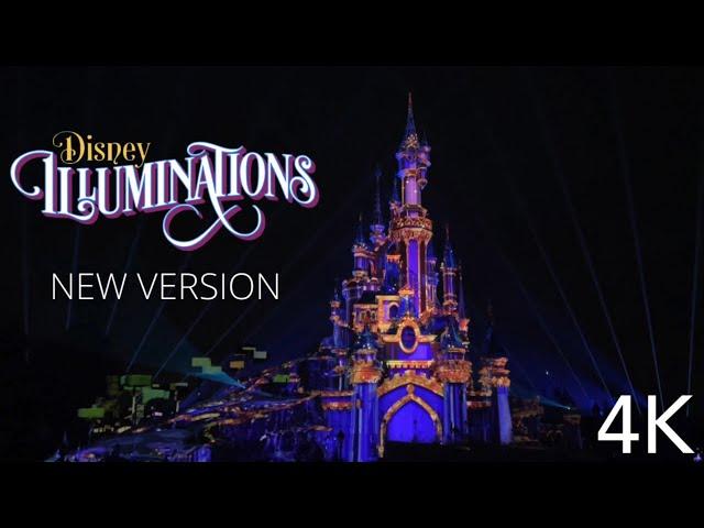 [4K] NEW Disney Illuminations 2024 - Disneyland Paris (New Version)