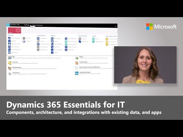 Dynamics 365 Essentials for IT | Intro