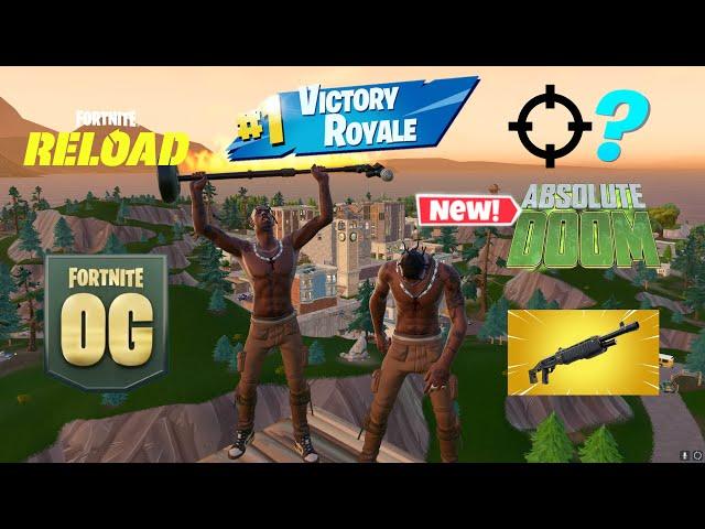 *Double Travis Scott* 30 Kills OG Fortnite Reload Duo | High Kill Controller Gameplay