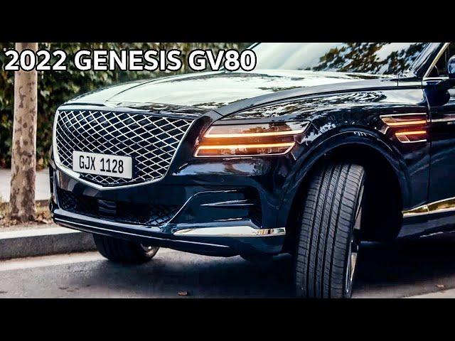 2022 Genesis GV80 Features & Highlights