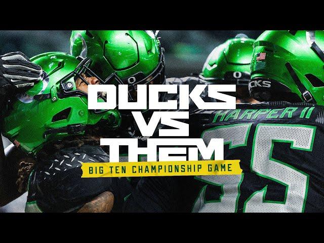 Ducks vs Them | 2024 Big Ten Football Championship Game | "Keystone Species"