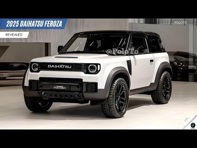 2025 Daihatsu Feroza Revealed - A cheaper alternative to the Suzuki Jimny?