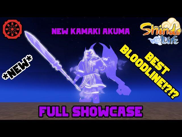 *CODES* KAMAKI AKUMA FULL SHOWCASE | Shindo Life