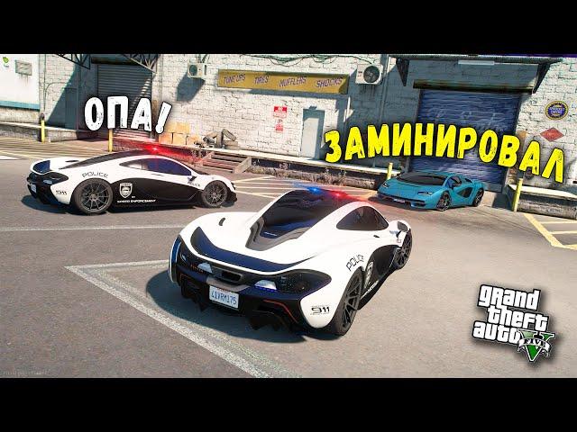 ЗАМИНИРОВАЛ СВОЮ МАШИНУ ЧТОБЫ ЗАТРОЛЛИТЬ КОПОВ! ПОЛИЦЕЙСКИЕ ПОГОНИ В GTA 5 ONLINE!