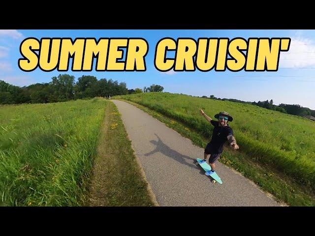 SUMMER CRUISING! || Penny Longboard Cruise POV