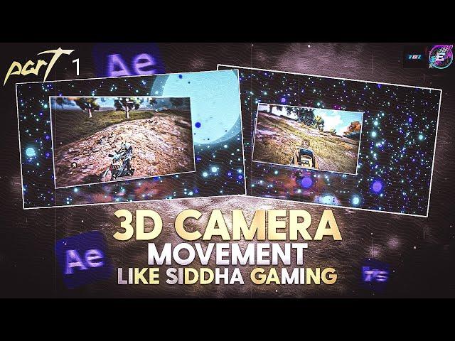 // 3D Camera Movement Transition For Pubg Montages Like Siddha Gaming Part 1 // With Glitch 101//