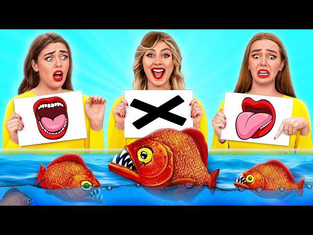 Bite, Lick or Nothing Challenge | Food Battle by TeenDO Challenge