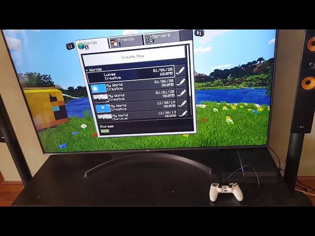 Minecraft ps4 split screen new update 2019