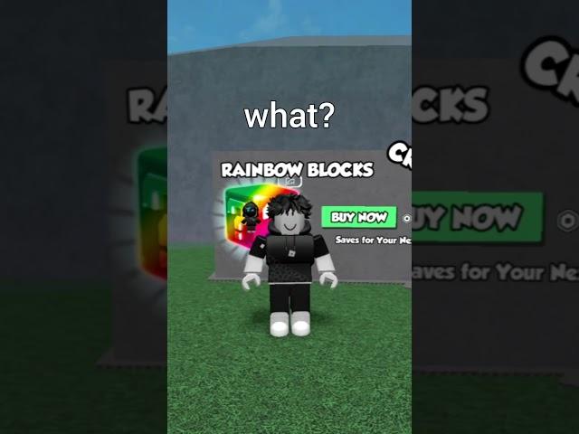 POV: ME WHEN SOMEONE GOES TO BUY  RAINBOW BLOCKS 