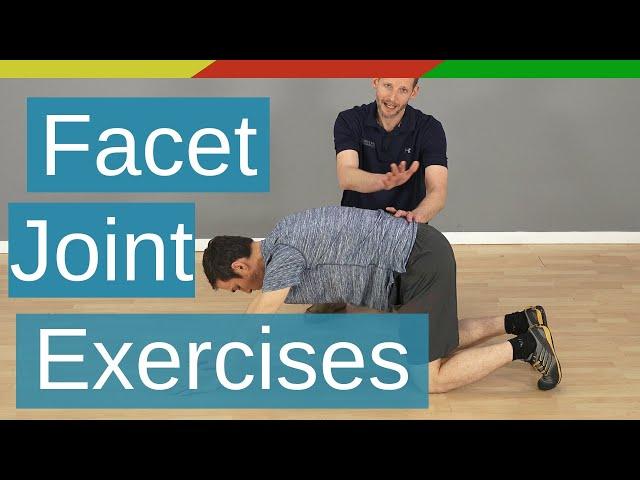 Lumbar Facet Joint Pain Relief - 3 Exercises