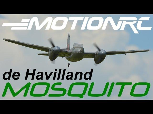 MotionRC / FREEWING de Havilland MOSQUITO Flight Demo By: RCINFORMER