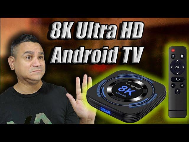 8K Transpeed Ultra HD Android TV Box Setup