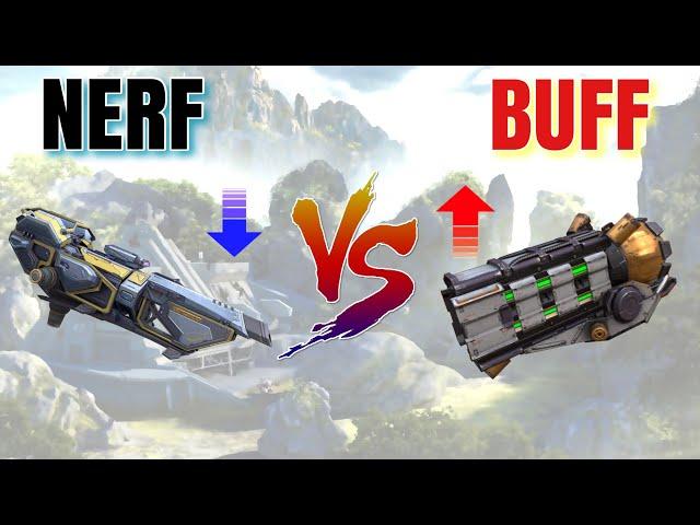 [WR] Labrys (NERF) VS Hazard (BUFF) - Comparison | War Robots Test Server